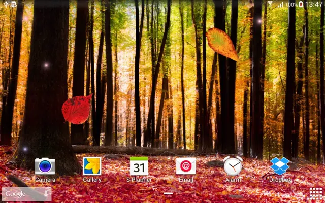 Autumn Landscape Live Wallpaper android App screenshot 1